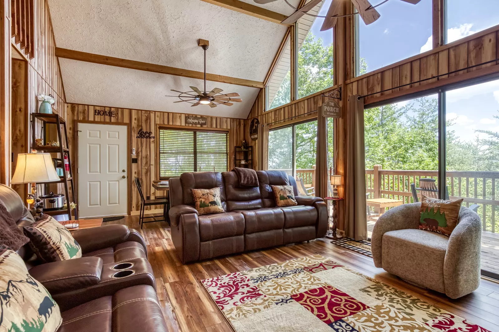Heavenly Gaze living room and dining room