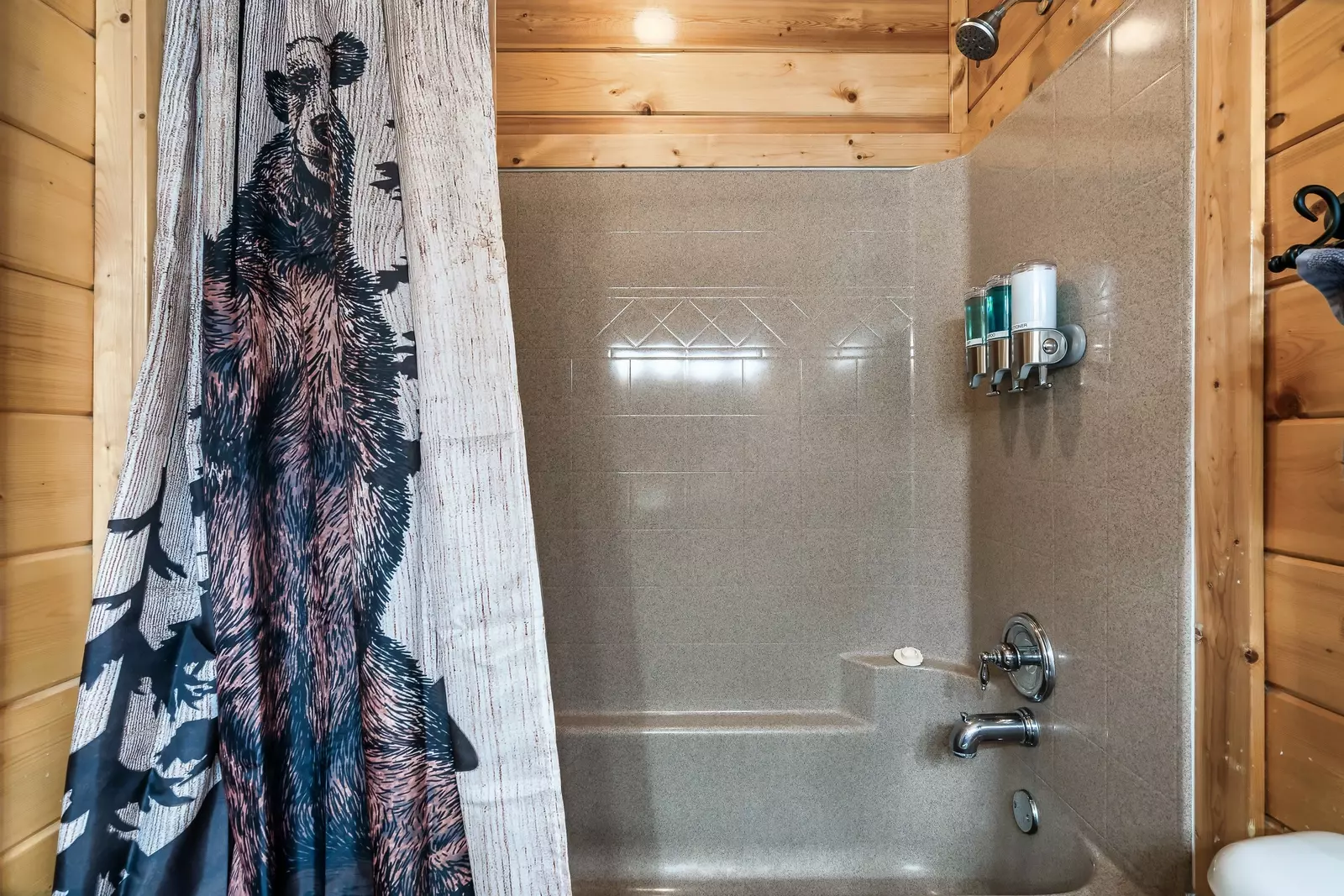 Bathtub and shower combo