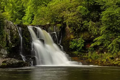 abrams falls is a must for a Smoky Mountain romantic getaway