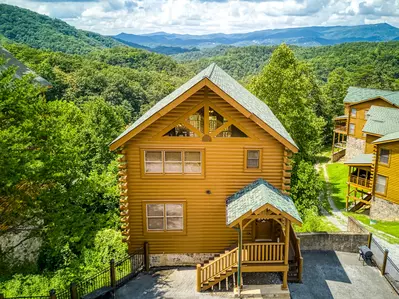 Awesome Views view of the cabin
