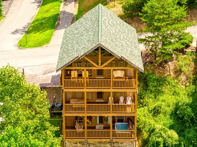 Awesome Views view of back decks