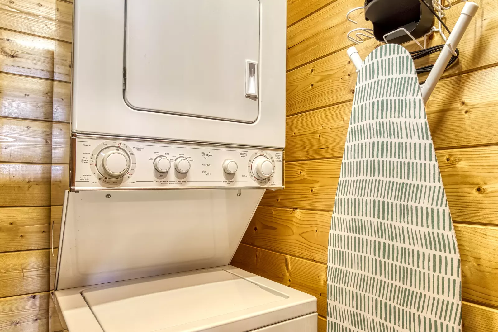 Awesome Views washer and dryer