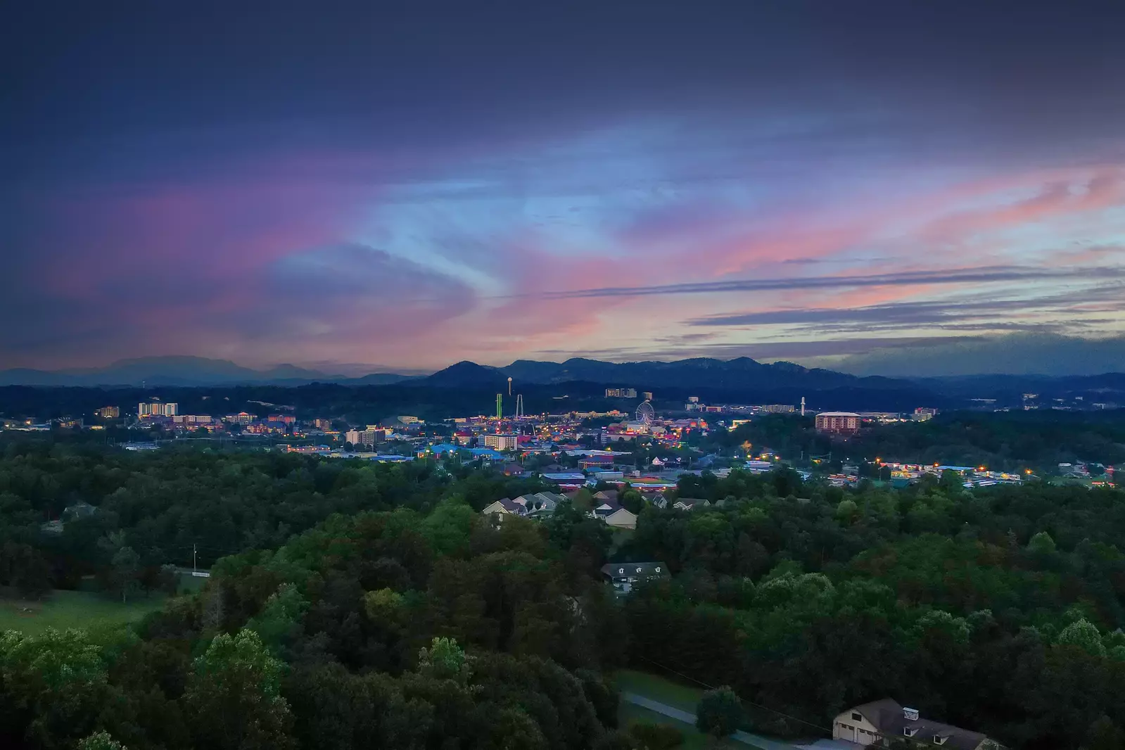 Mountaintop Island Views