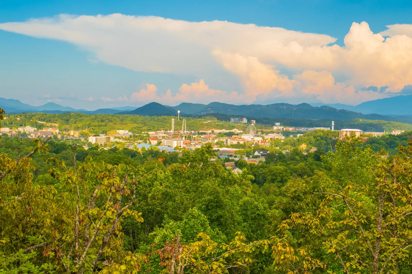 Mountaintop Island Views