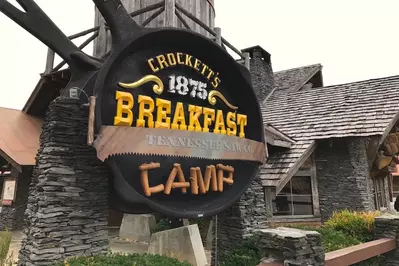 Crockett's Breakfast Camp is one of the best Gatlinburg pancake restaurants