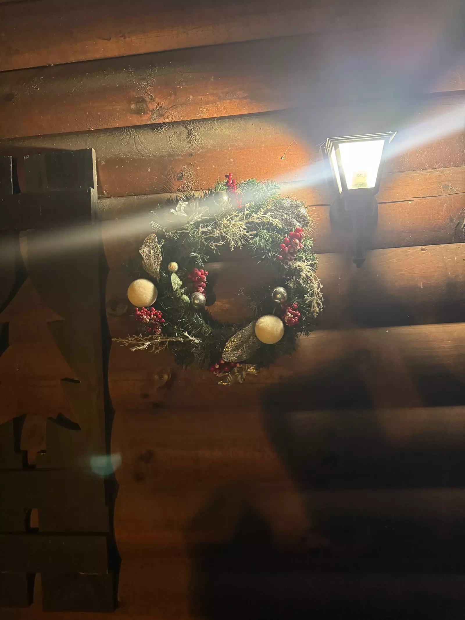 Tennessee Twilight Cabin Winterfest decorations