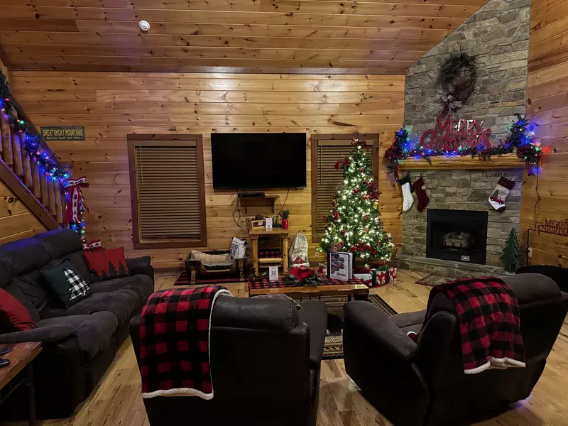 The Bear Cubs Winterfest decorations