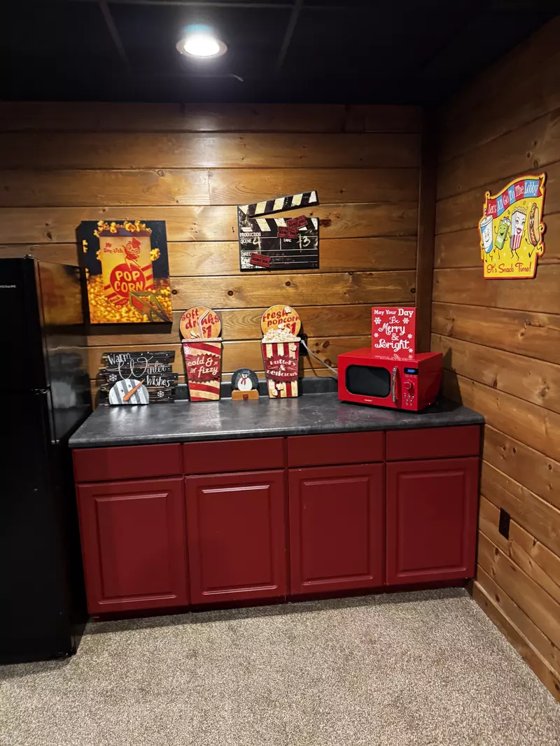 The Bear Cubs Winterfest decorations