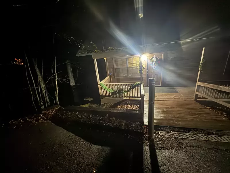 Dances with Wolves Winterfest decorations