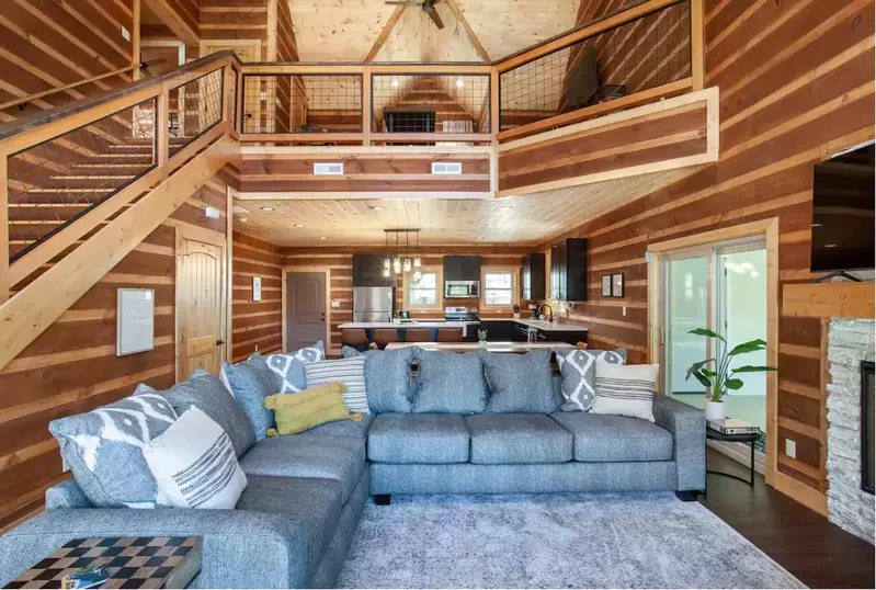 Gather in the comfy Livingroom