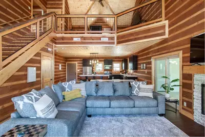 Gather in the comfy Livingroom