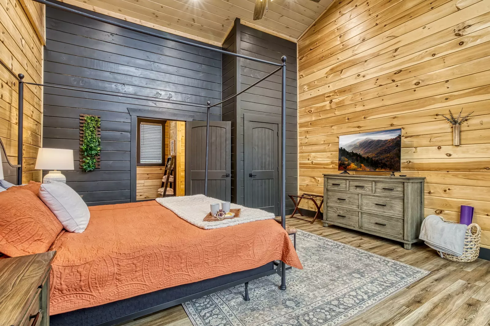 Smart TV in the bedroom